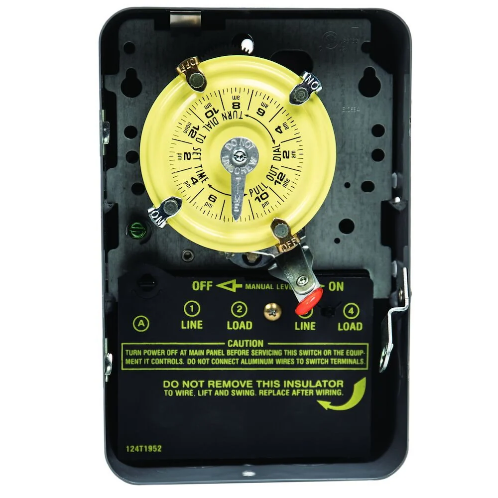 Intermatic - WH40 - Mechanical Water Heater Time Switch met CE-Keurmerk