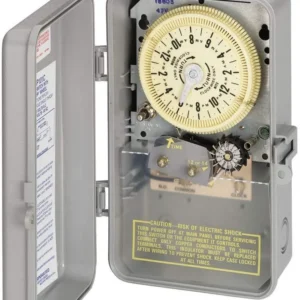 LAST CHANCE SCRATCH AND DENT Intermatic T8805P101C SPST 125-Volt Mechanical Cycle and Irrigation Timer Switch 14 Day Skipp...