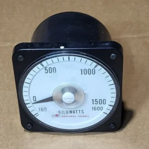 Switchboard Kilowatt Meter 103112FAZZ7/P, 0-1600 kW