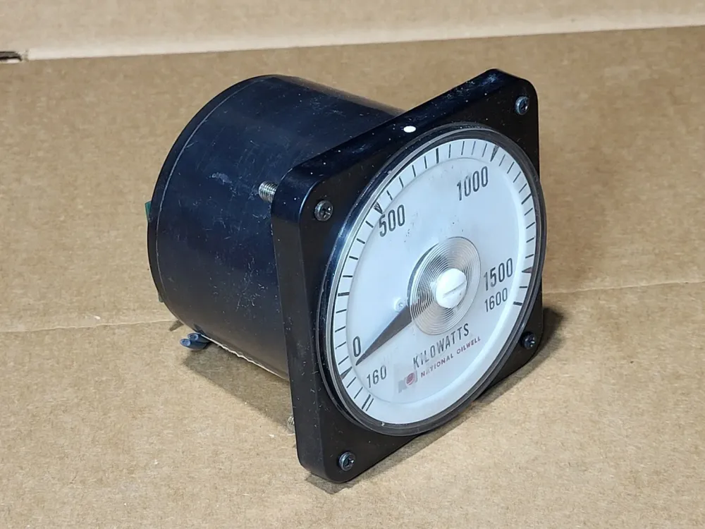 Switchboard Kilowatt Meter 103112FAZZ7/P, 0-1600 kW