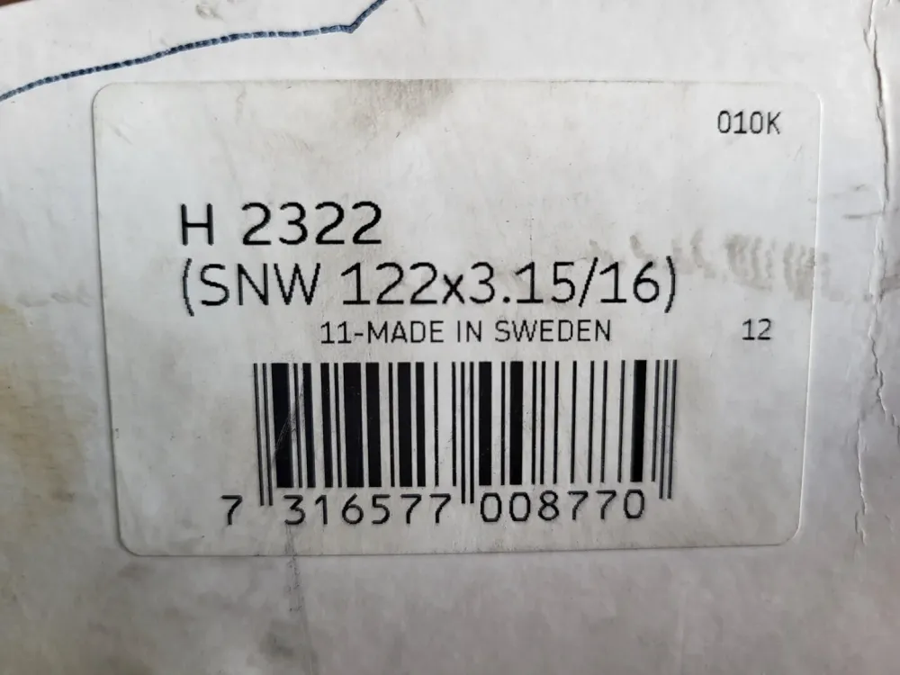 Sleeve Bearing Adapter, 100mm Bore, H2322
