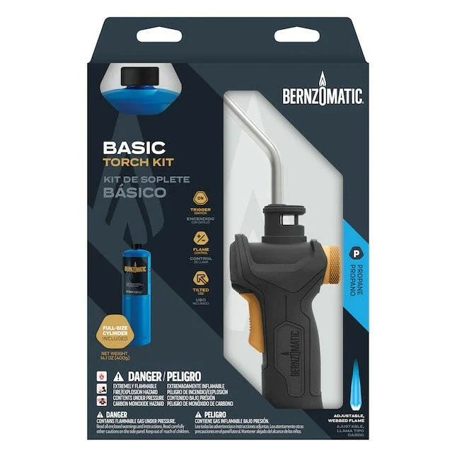 BernzOmatic Heating Propane Torch Kit (14.1-oz) voor dakbedekking