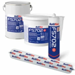 Nullifire brandwerende acrylaatkit - FS702 - 600 ml worst - wit voor voegen