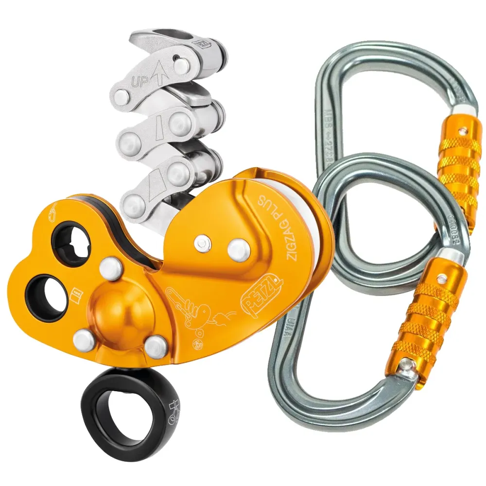 Petzl ZIGZAG-KIT-1 ZigZag Prusik & Carabiner Climbing Kit voor badkamerrenovatie