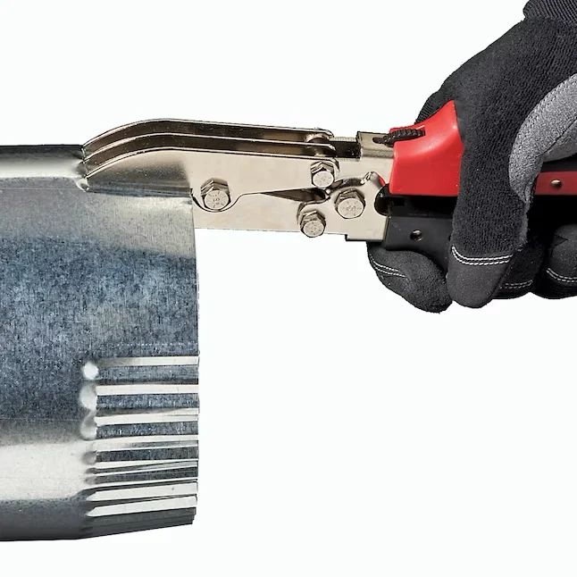 Malco Redline 5-Blade Crimper Blade Is Composed Rvs Straight Cut Snips met opbergrek