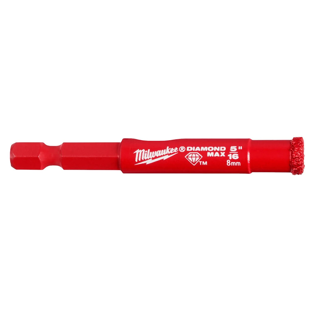 Milwaukee Tools 5/16" Diamond Max™ Hole Saw Bit 49-56-0507 4-snijend ontwerp