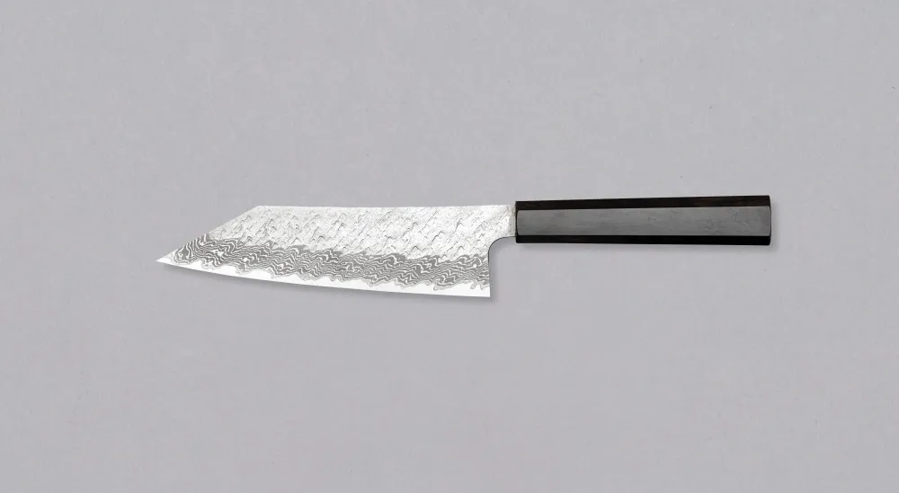 Nigara Bunka VG-10 Damascus Tsuchime 180mm (7.1")