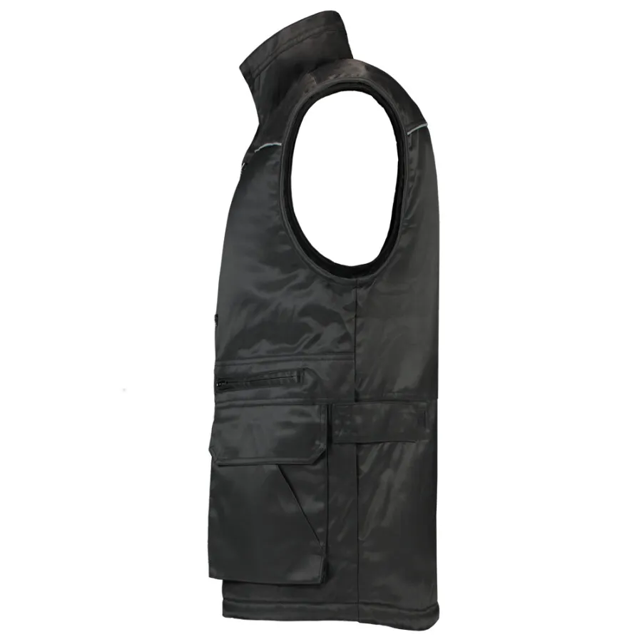 Tricorp bodywarmer industrie - Workwear - 402001 - zwart - maat L Eenvoudig te slijpen