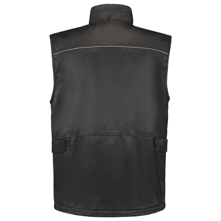 Tricorp bodywarmer industrie - Workwear - 402001 - zwart - maat S TiAlN coating