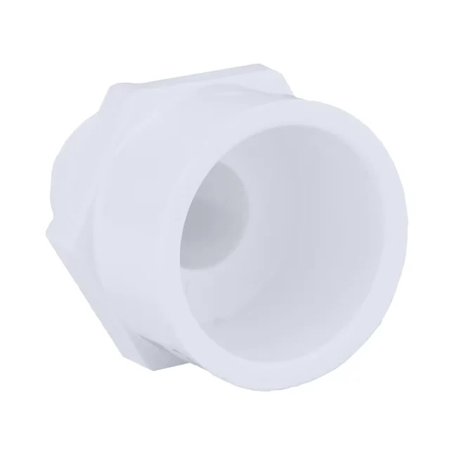 Charlotte Pipe 1-1/2- x 1-1/4- Schedule 40 VINYL Reducing Male Adapter