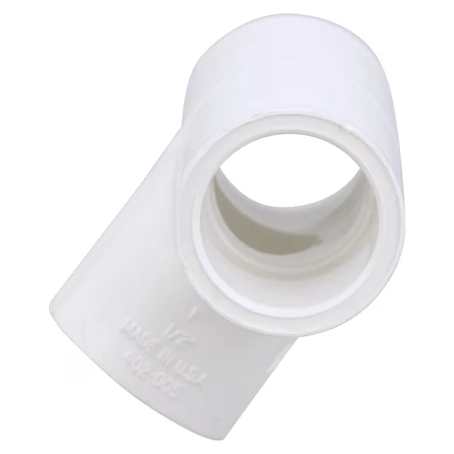Charlotte Pipe 1- x 1- x 1/2- Schedule 40 VINYL Reducing Tee