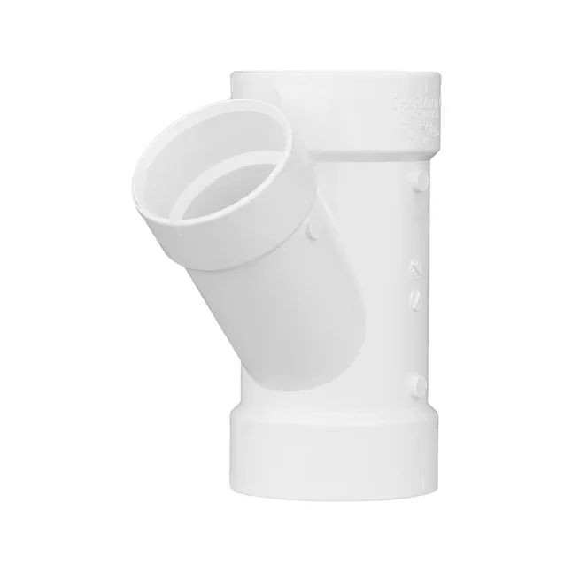 Charlotte Pipe 2- x 2- x 1-1/2- VINYL DWV Reducing Wye