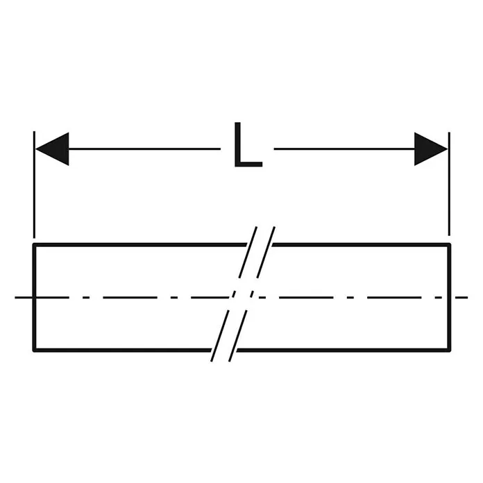 Geberit FlowFit Systeembuis - Diameter: 20 mm, Lengte: 50 m