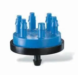 Rain Bird - Multi-Outlet Xeri-Bug - 6 Outlets, Barb Inlet, 0.5 GPH, Blauw
