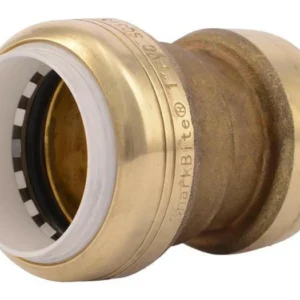 SharkBite 3/4 . CTS x 3/4 . PVC Push-to-Connect VINYL Transition Coupling