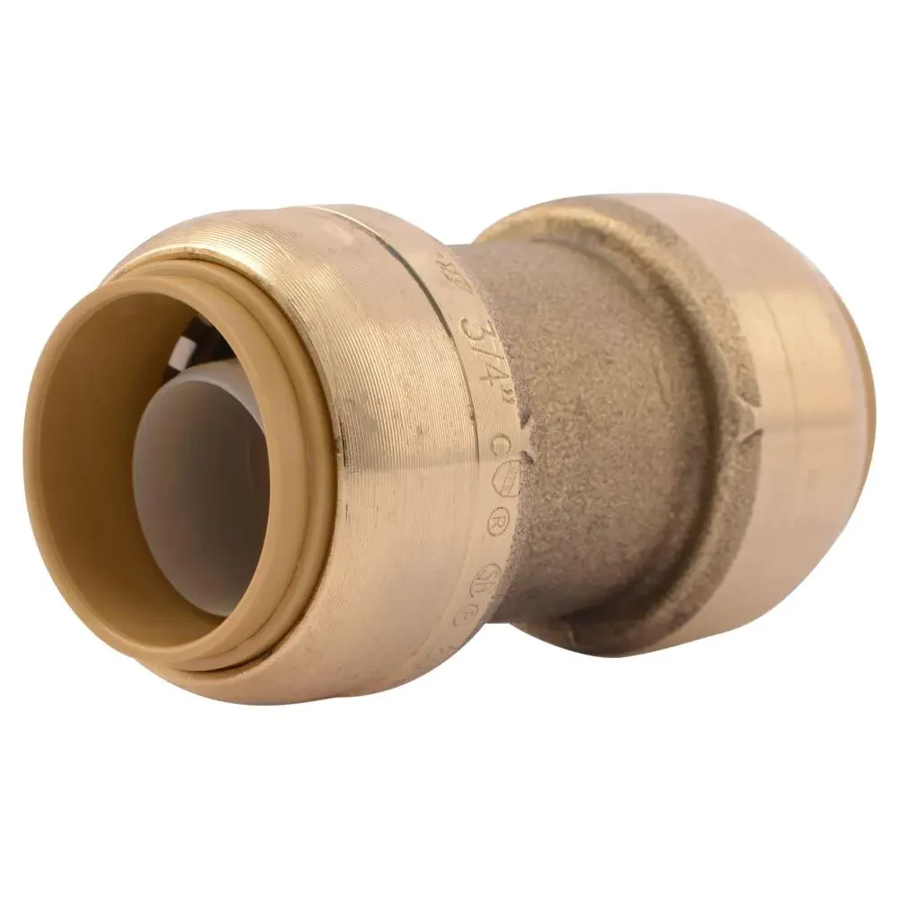 Sharkbite 3/4 . Push-to-Connect Messing Coupling Fitting
