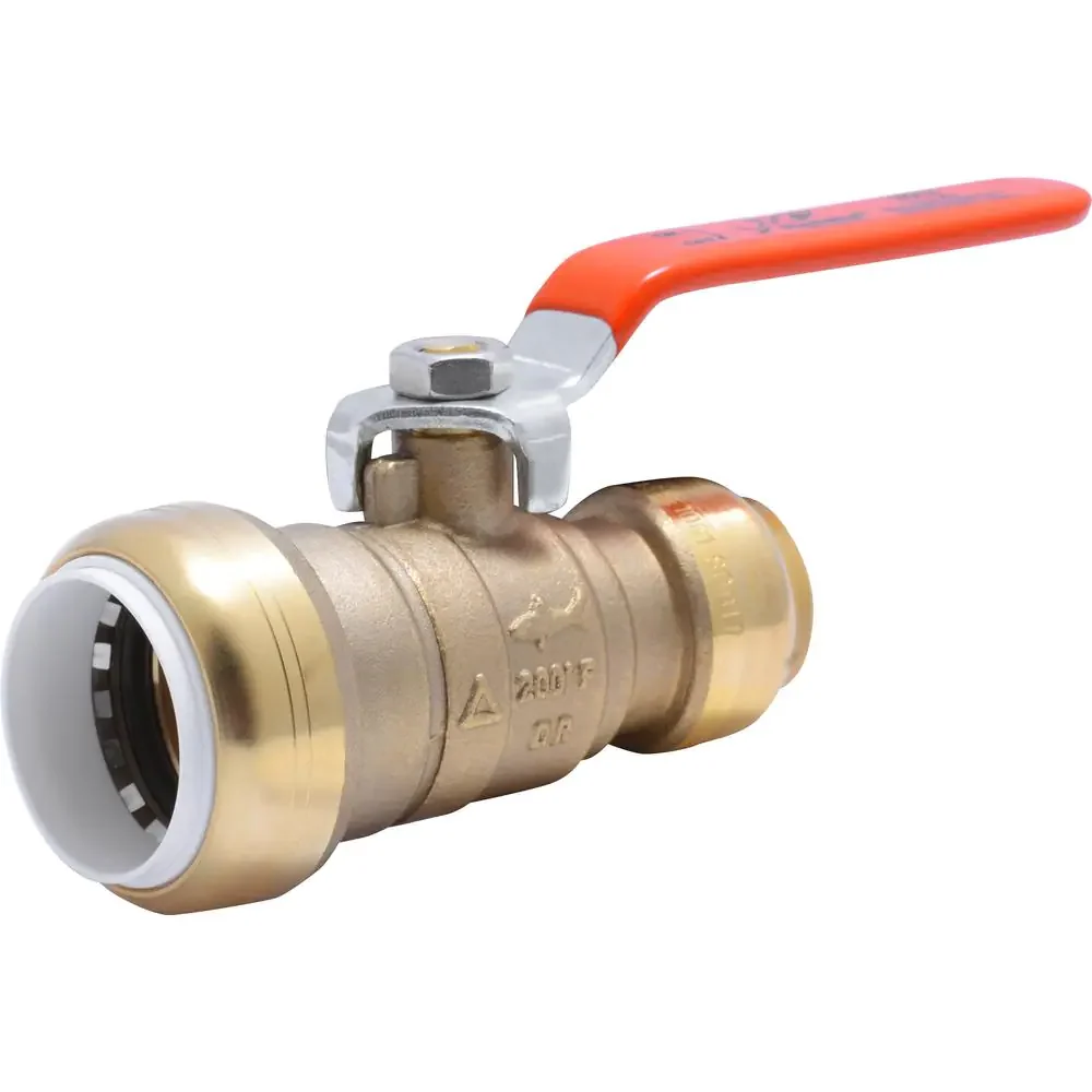 SharkBite 1 . Push-to-Connect PVC IPS x 3/4 . CTS Messing Ball Valve