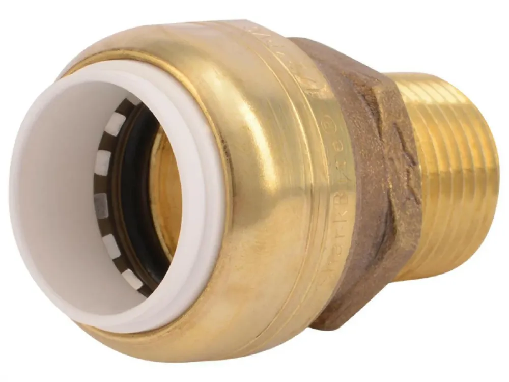 SharkBite 1 . VINYL x 1 . MNPT Push-to-Connect PVC Male Adapter