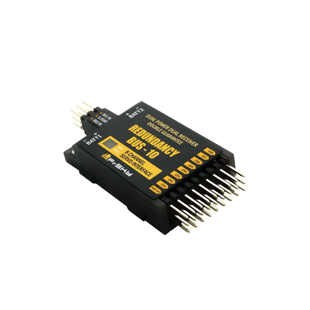 FrSky Bus -10 Redundantie 8-kanaals servo-interface