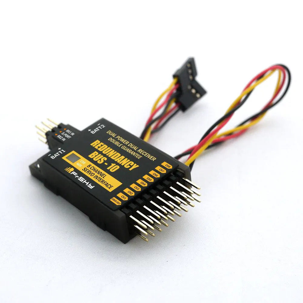 FrSky Bus -10 Redundantie 8-kanaals servo-interface