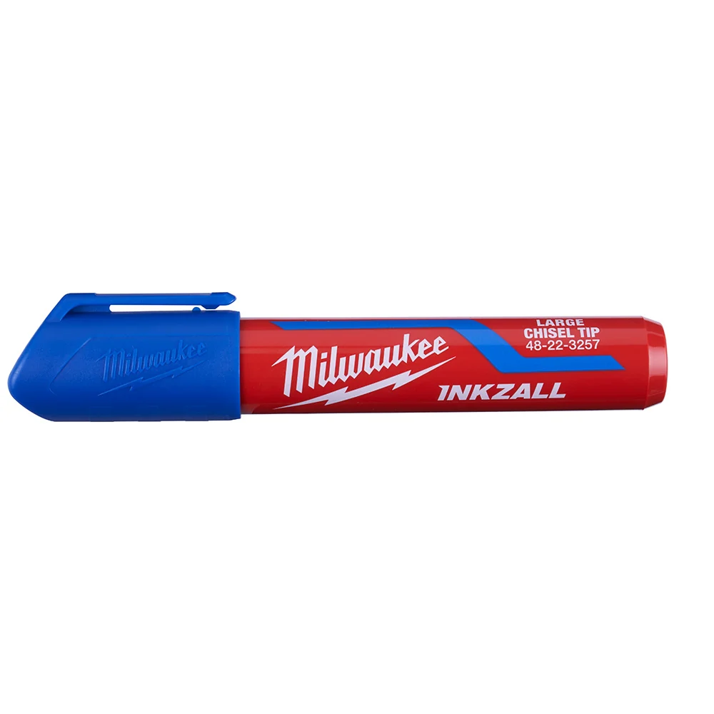 Milwaukee Tools Chisel Tip Blauw Marker L 48-22-3257