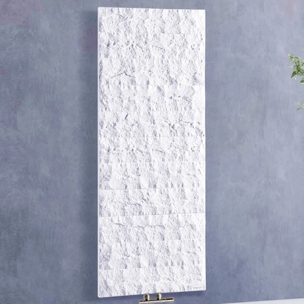 Plate towel warmer model Toscana 86x55 cm center distance 5 cm - Sneeuwwit
