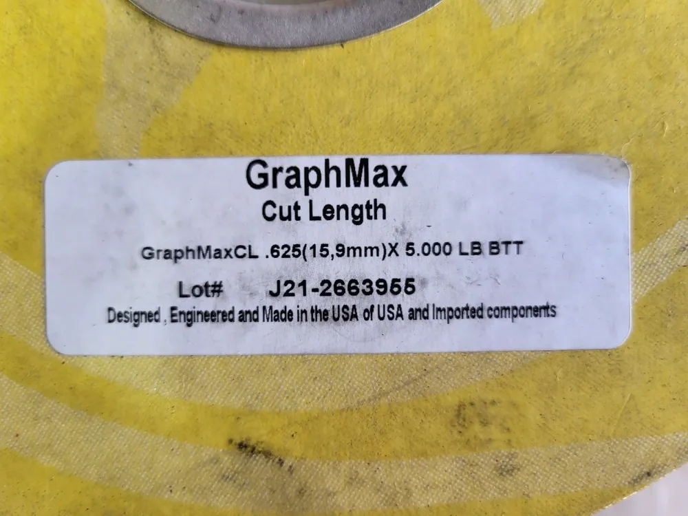 Graphmax Mechanical Packing 5/8", PP-2005623, 5 lbs