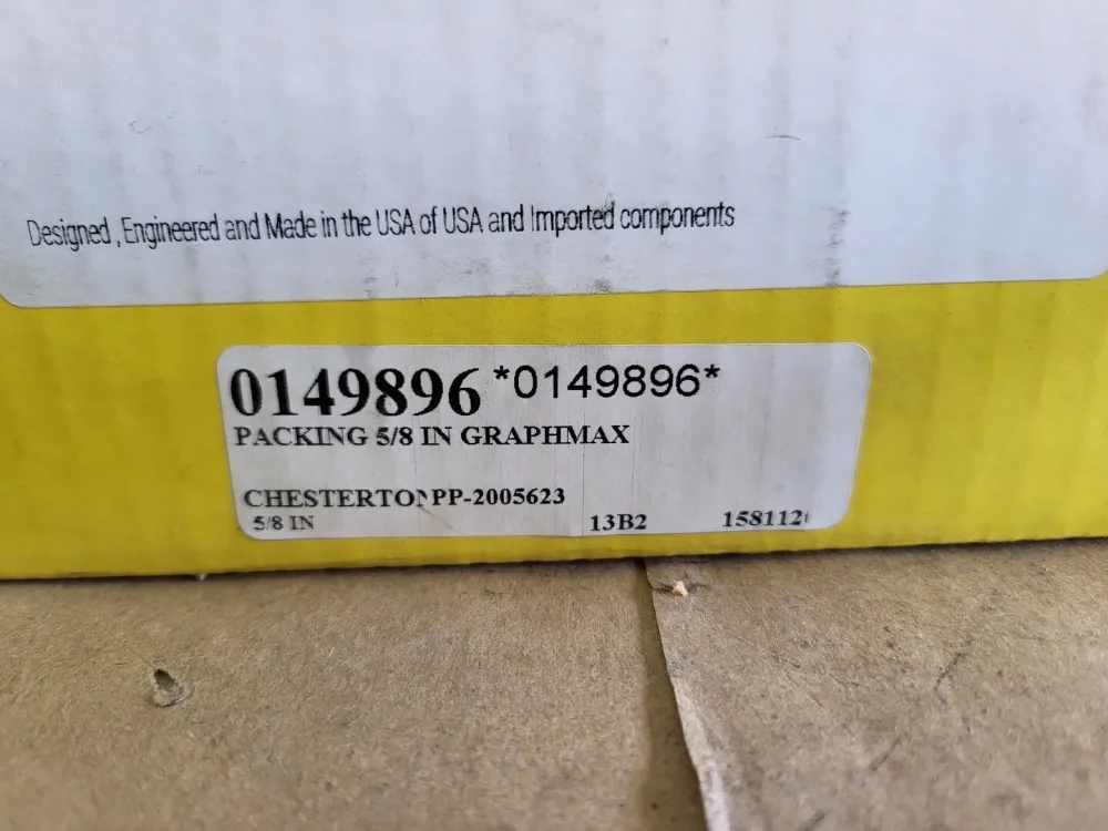 Graphmax Mechanical Packing 5/8", PP-2005623, 5 lbs