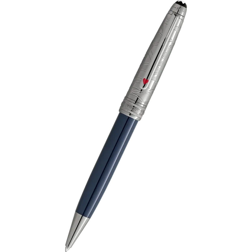 Montblanc Meisterstuck Ballpoint Pen - 164 Doue - Around World 80 Days - Dark Zeeblauw (Classique) 2025