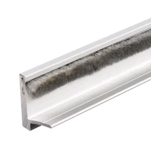 Commercial Aluminium Storefront Door Astragal Weatherstripping & Anodized Finish
