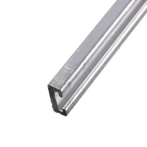 Sleek Stainless Rvs Metal Carrier Astragal 91" met cilinderslot
