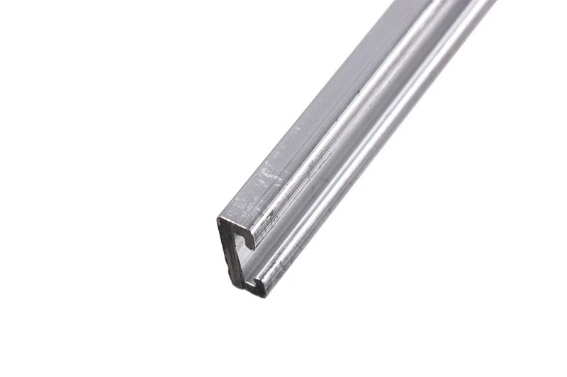 Sleek Stainless Rvs Metal Carrier Astragal 91" met cilinderslot