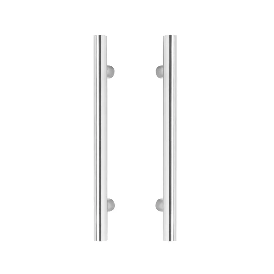 Intersteel deurgrepen T-vorm - 1200 mm - Ø 25 mm - RVS geborsteld