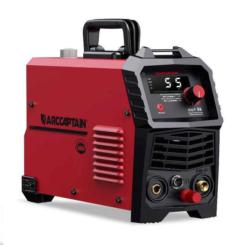 Arccaptain CUT55 Non-Touch Pilot Arc Plasma Cutter LED Display | Plug & Play
