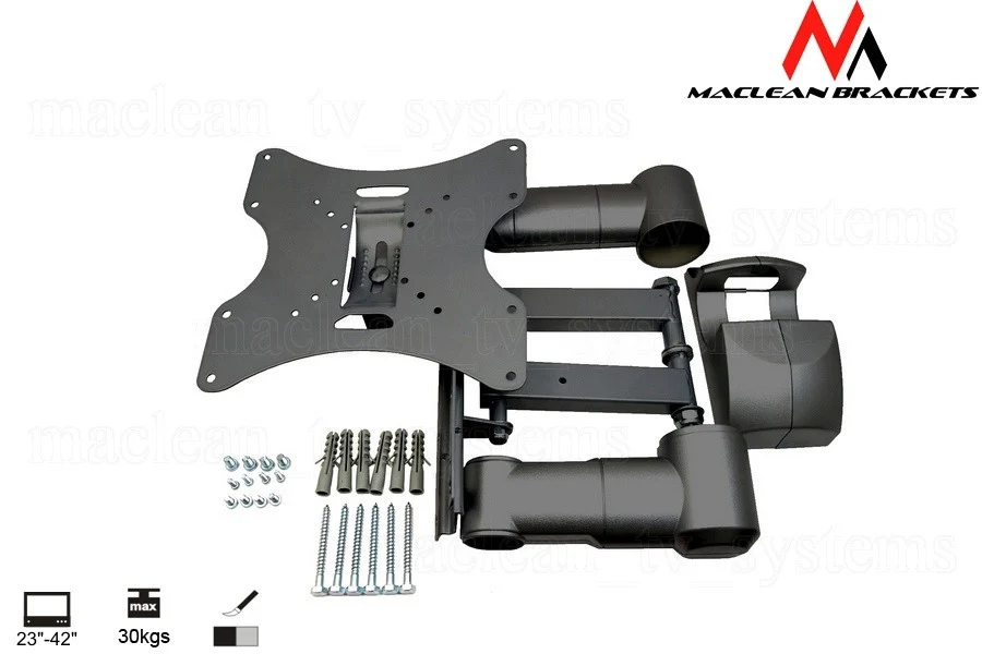 MacLean MC-503A TV Wall Mount Bracket Mount Holder 23 ’- 42’ ’LED Plasma LCD Voor alle modellen
