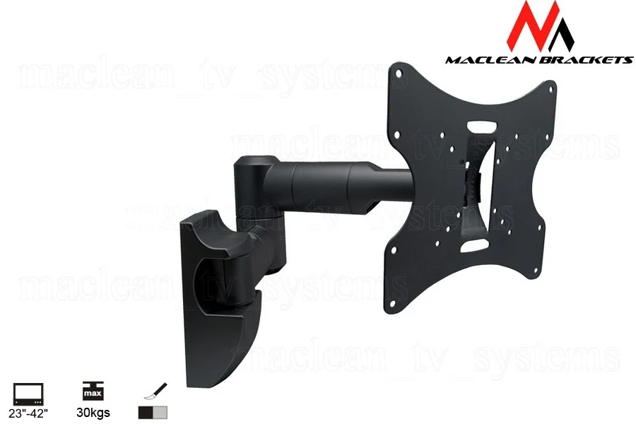 MacLean MC-503A TV Wall Mount Bracket Mount Holder 23 ’- 42’ ’LED Plasma LCD Voor alle modellen