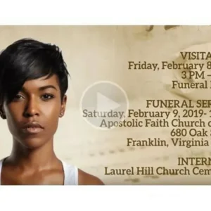 Verstelbare Piano Social Media Funeral Service Announcement Video 1080p