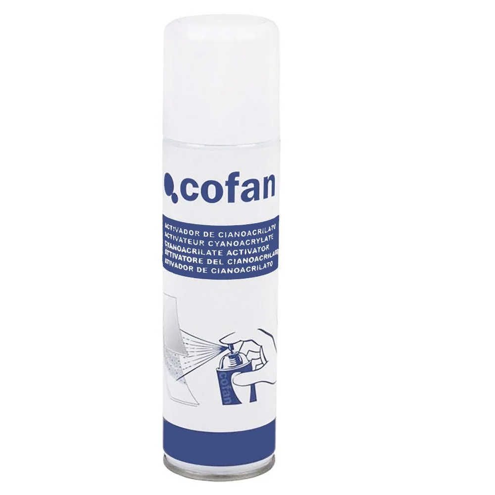 Dikvloeibare Cofan Cyanoacrylate Glue Activator — 200 ml Spray
