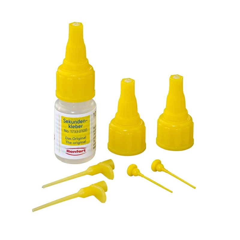 UV-bestendige Glue 1733.0100 Renfert Cyanoacrylate - Use Plaster, Resin, Céramic
