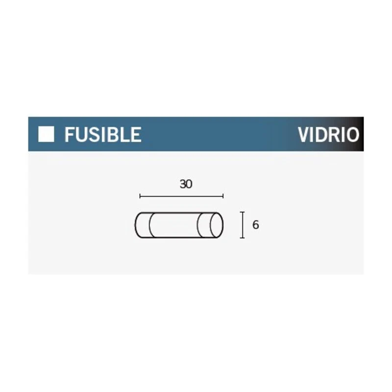 Industrieel Gekalibreerd Caja de 100 fusibles 30A 30MM