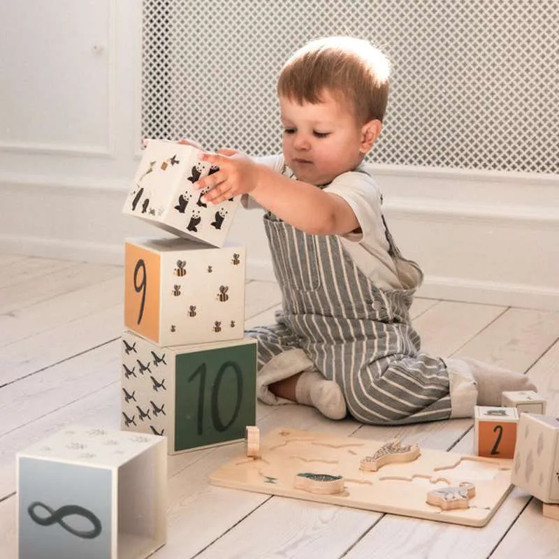 Professionele Decimaal Sebra Stapelboxen - 10 stuks - Wereld van Sebra