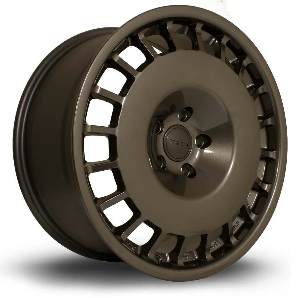 Rota D154 18x8.5" 5x120 ET30, Gunmetal Compatibel met ProTaper