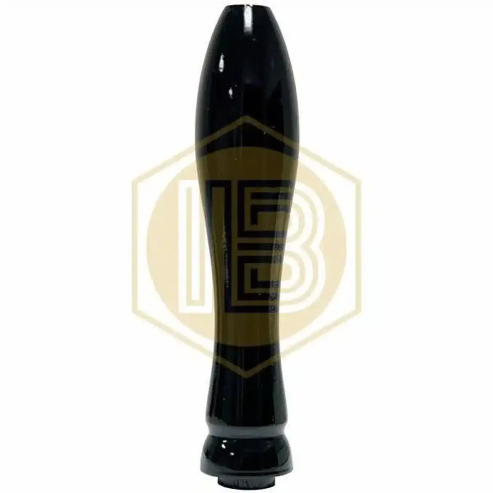 Black wooden handle English column