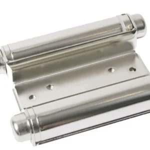 Heavy-Duty 6" Double Action Door Hinge Satijnstof Nickel