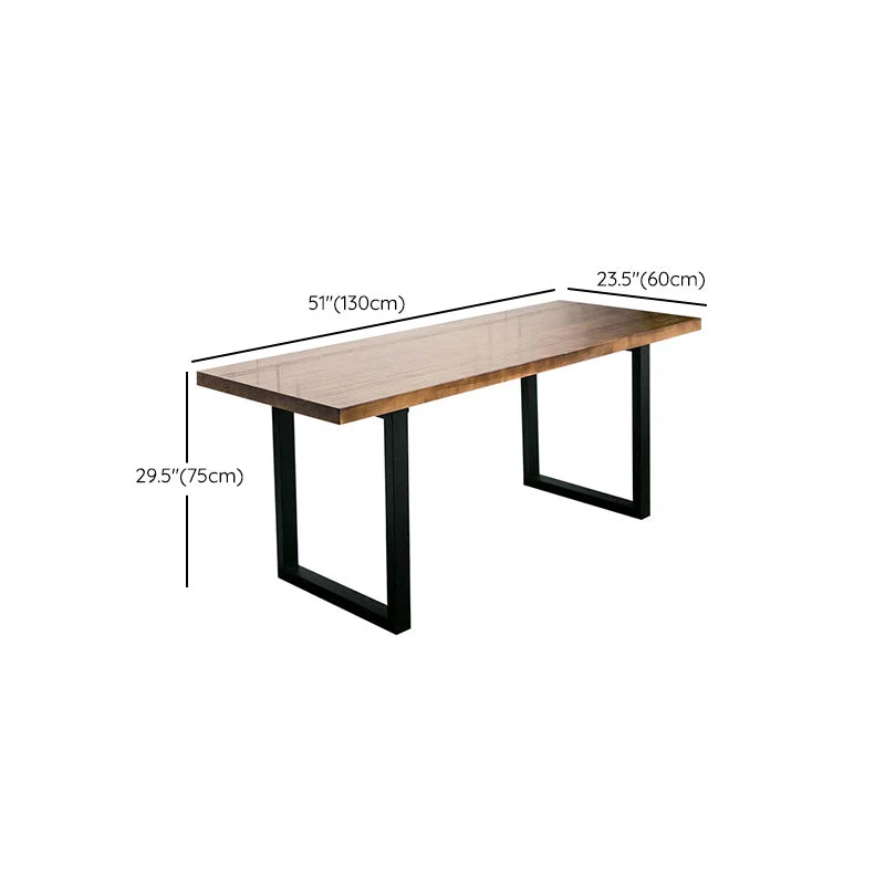 Industrieel Zwaar Belastbaar Industrial Oorspronkelijk Rectangular Office Desk Solid Wood Writing Desk Home 39