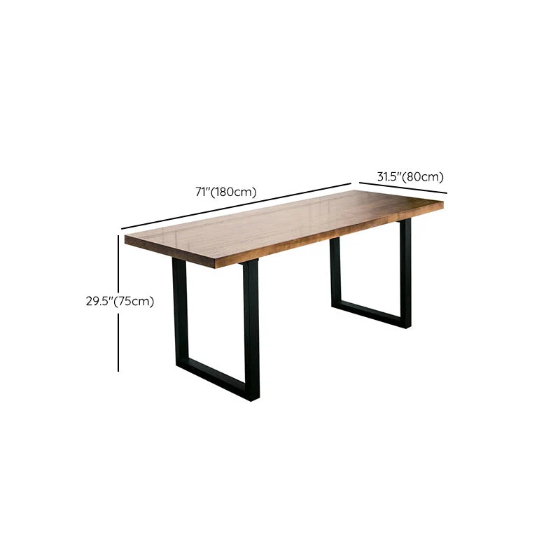Industrieel Zwaar Belastbaar Industrial Oorspronkelijk Rectangular Office Desk Solid Wood Writing Desk Home 39