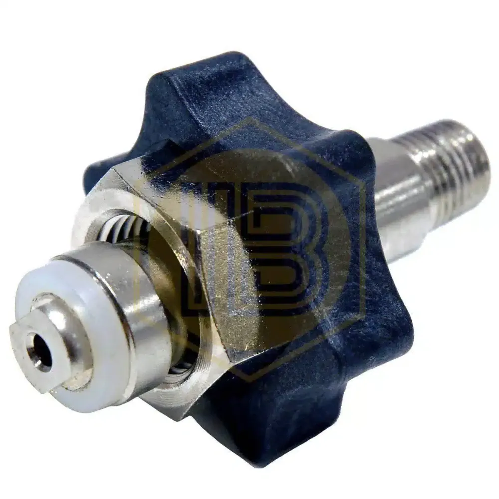 Metal barb nut primary regulator