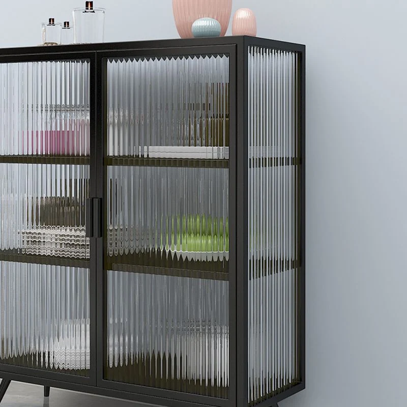 Multi-shelf Display Cabinet Industrial Storage Cabinet Dining Room met Veiligheidsborg 16l
