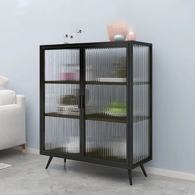 Multi-shelf Display Cabinet Industrial Storage Cabinet Dining Room met Veiligheidsborg 16l