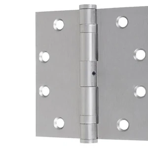 Ooghaak Satijnstof Nickel 4-1/2" Non-Removable Pin Mortise Butt Hinge Ball Bearings